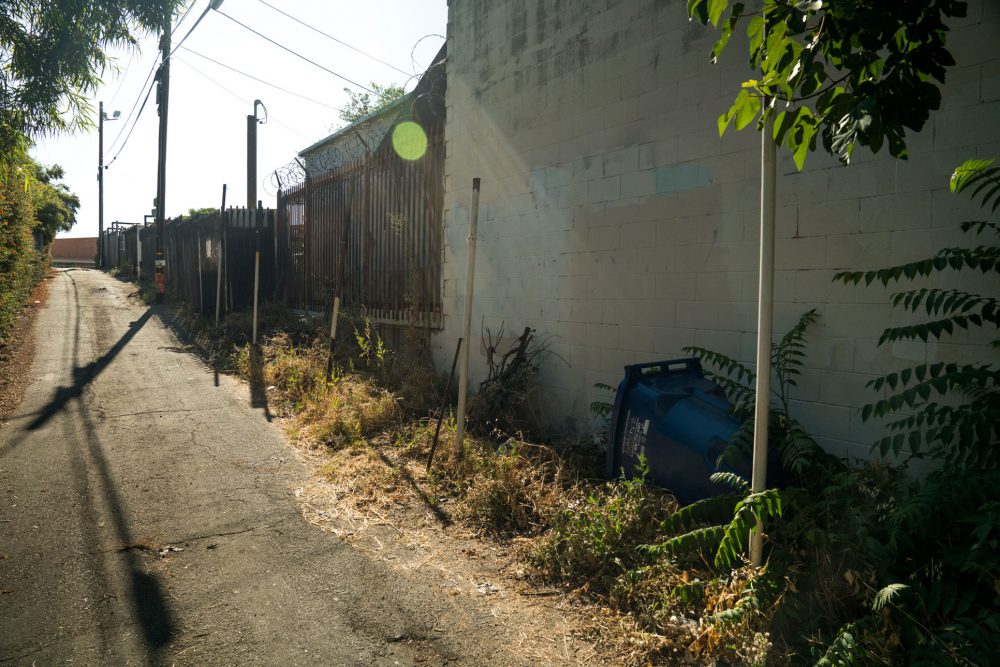 Generic Back Alley in Los Angeles